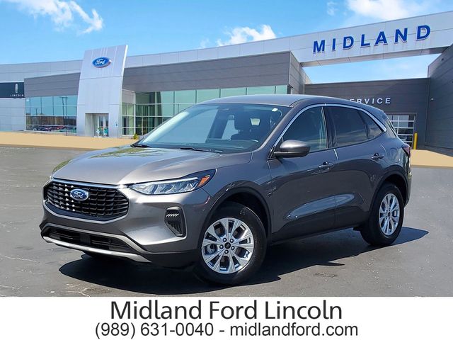 Carbonized Gray Metallic 2024 Ford Escape SUV / Crossover All-Wheel Drive 8-Speed Automatic