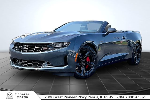 Shadow Gray Metallic 2023 Chevrolet Camaro Convertible Rear-Wheel Drive Automatic