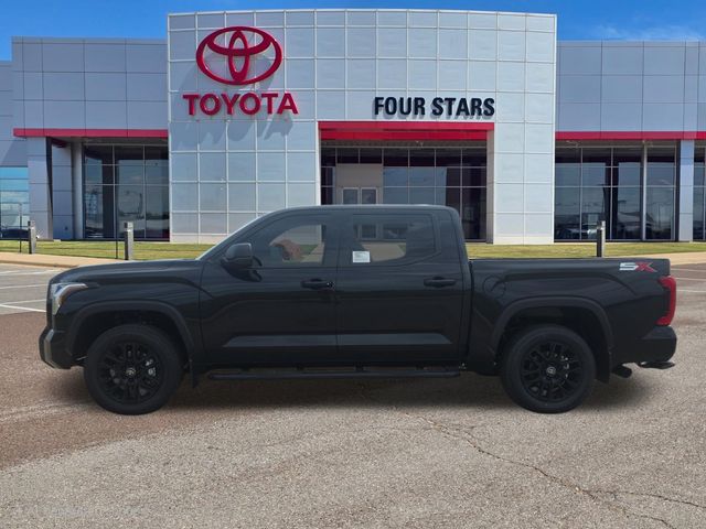 Midnight Black 2026 Toyota Tundra SR5 CrewMax Cab 4WD Pickup Truck Four-Wheel Drive Automatic