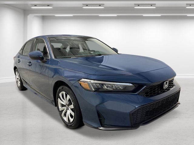 Blue Lagoon Pearl 2026 Honda Civic Sedan Front-Wheel Drive Continuously Variable Transmission