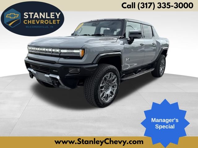 Meteorite Metallic 2025 GMC Hummer EV Pickup Pickup Truck All-Wheel Drive 1-Speed Automatic