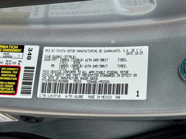 Used 2025 Toyota Tacoma Truck