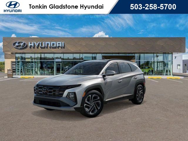Shimmering Silver 2026 Hyundai Tucson SUV / Crossover All-Wheel Drive 8-Speed Automatic