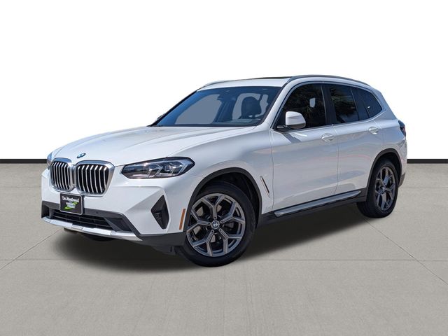 2022 BMW X3 sDrive30i White at Westside Lexus