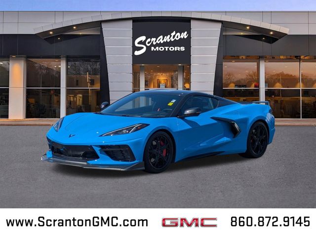 Blue 2022 Chevrolet Corvette Stingray 2LT Coupe RWD Coupe Rear-Wheel Drive 8-Speed Dual Clutch