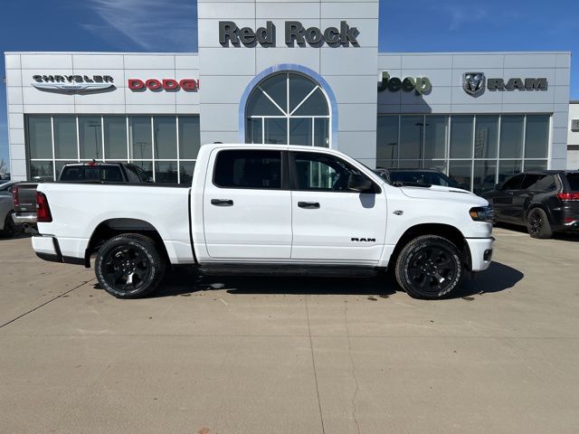 Bright White Clearcoat 2026 RAM 1500 Express Crew Cab 4WD Pickup Truck Four-Wheel Drive 8-Speed Automatic
