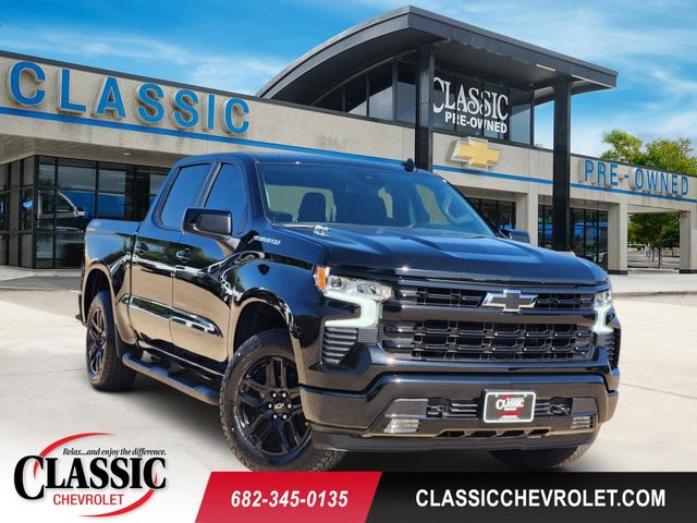 Black 2026 Chevrolet Silverado 1500 Pickup Truck Four-Wheel Drive 8-Speed Automatic