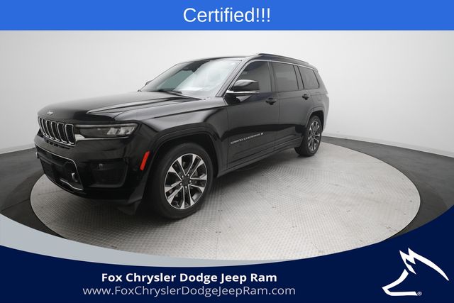 Diamond Black Crystal Pearlcoat 2024 Jeep Grand Cherokee L SUV / Crossover Four-Wheel Drive 8-Speed Automatic