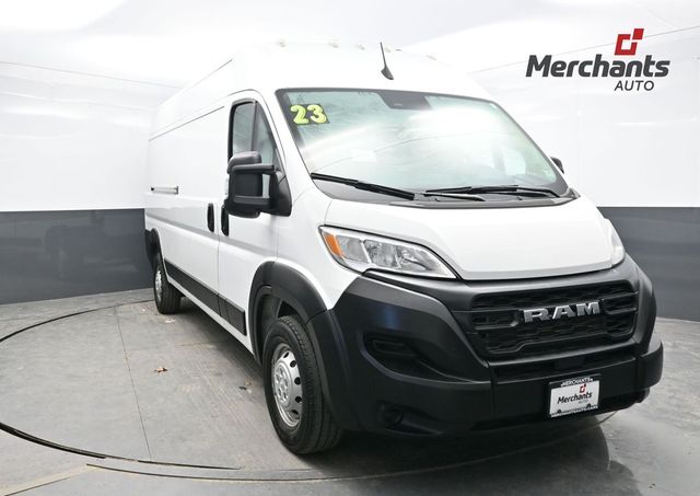 Bright White Clearcoat 2023 RAM ProMaster 2500 159 High Roof Cargo Van FWD Van Front-Wheel Drive 9-Speed Automatic