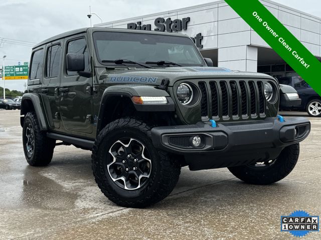 2023 Jeep Wrangler Rubicon 4xe Green at DeMontrond Gulf Freeway