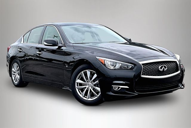 Black Obsidian 2014 INFINITI Q50 Sedan Rear-Wheel Drive 7-Speed Automatic