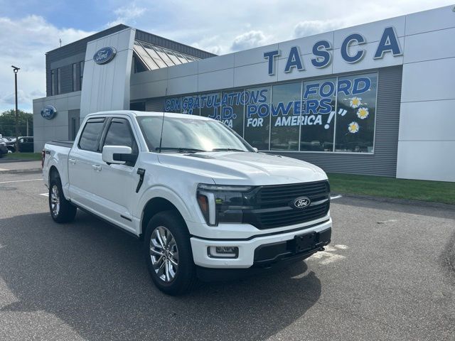 White Metallic 2025 Ford F-150 Pickup Truck Four-Wheel Drive Automatic