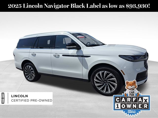 White Metallic 2025 Lincoln Navigator SUV / Crossover Four-Wheel Drive Automatic