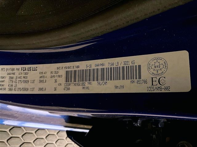 2019 Ram 1500 Sport Blue at Honda North