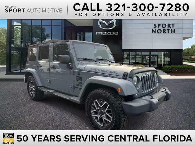 2015 Jeep Wrangler Unlimited Sport 4WD
