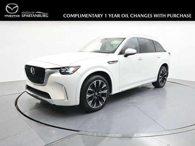 Rhodium White Premium 2024 Mazda CX-90 SUV / Crossover All-Wheel Drive 8-Speed Automatic