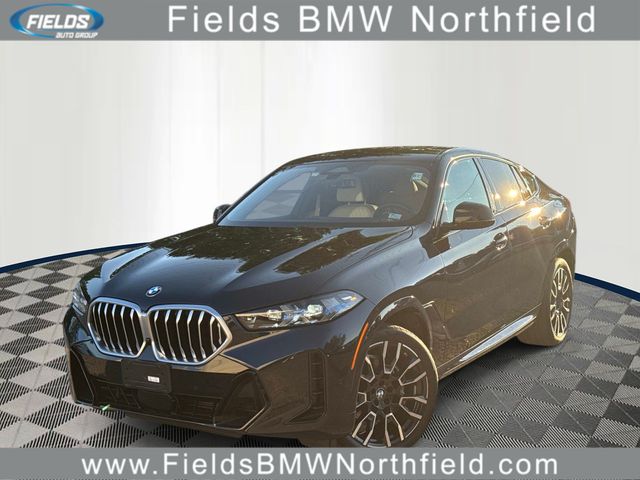 Carbon Black Metallic 2024 BMW X6 SUV / Crossover All-Wheel Drive 8-Speed Automatic