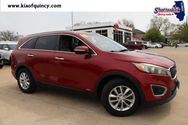 Remington Red Metallic 2016 Kia Sorento LX AWD SUV / Crossover All-Wheel Drive 6-Speed Automatic