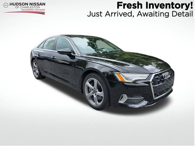 Brilliant Black 2024 Audi A6 quattro Premium Plus 45 TFSI Sedan All-Wheel Drive 7-Speed Automatic