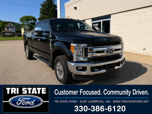 Black Metallic 2019 Ford F-250 Super Duty XLT Crew Cab 4WD Pickup Truck Four-Wheel Drive 6-Speed Automatic