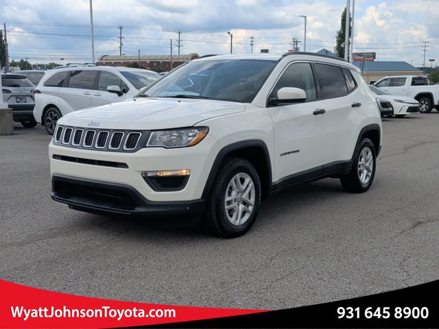 White Clearcoat 2020 Jeep Compass SUV / Crossover Front-Wheel Drive 6-Speed Automatic