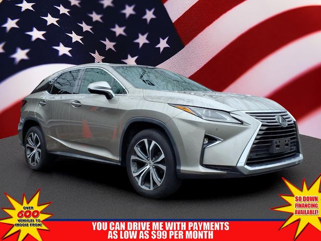 Silver Lining Metallic 2017 Lexus RX 350 AWD SUV / Crossover All-Wheel Drive 8-Speed Automatic