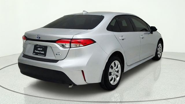 2025 Toyota Corolla Hybrid LE Silver at Classic Toyota Galveston
