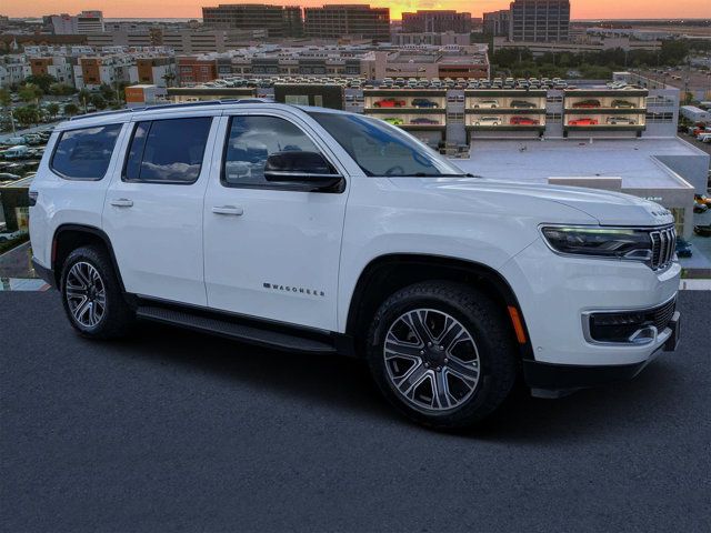 Bright White Clearcoat 2024 Jeep Wagoneer SUV / Crossover 4X2 8-Speed Automatic