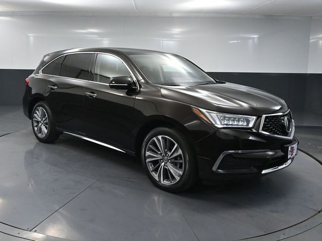 Black Copper Pearl 2017 Acura MDX SUV / Crossover All-Wheel Drive 9-Speed Automatic
