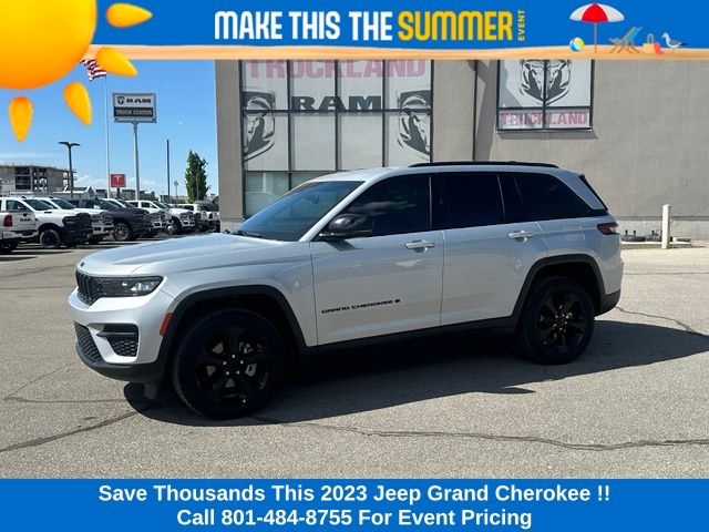 Silver Zynith 2023 Jeep Grand Cherokee SUV / Crossover Four-Wheel Drive 8-Speed Automatic