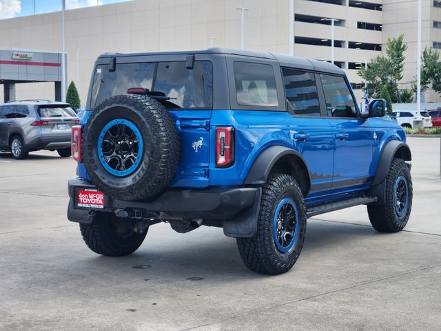 2021 Ford Bronco Outer Banks Blue at DeMontrond Ford