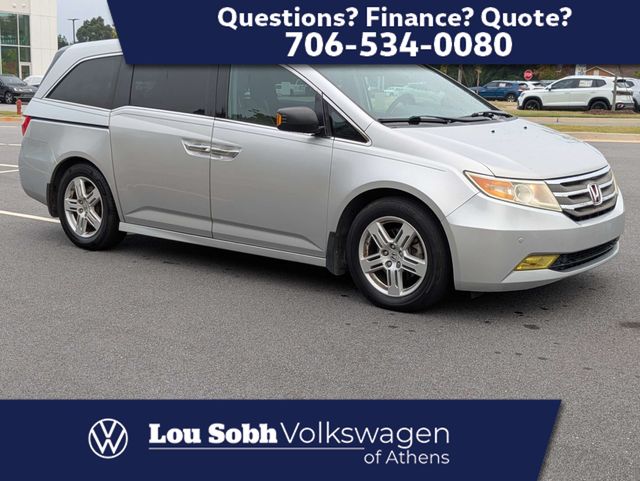 Alabaster Silver Metallic 2012 Honda Odyssey Minivan Front-Wheel Drive 6-Speed Automatic
