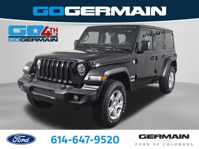 Black Clearcoat 2019 Jeep Wrangler SUV / Crossover Four-Wheel Drive 8-Speed Automatic