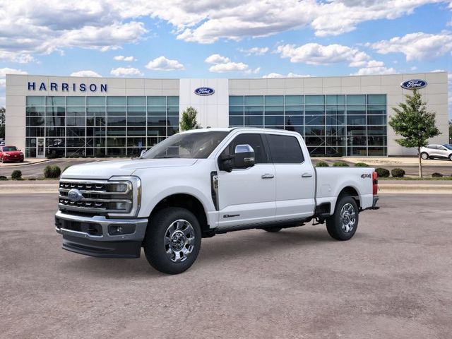 Star White Metallic Tri-Coat 2025 Ford F-350 Super Duty Pickup Truck Four-Wheel Drive Automatic