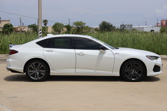 2021 Acura TLX A-Spec Package White at AutoSavvy Houston Southwest