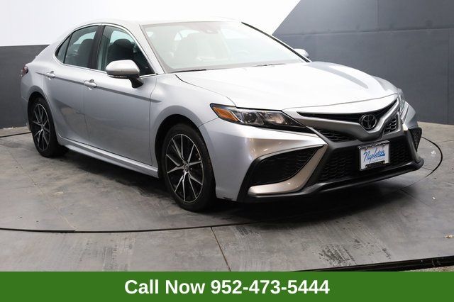Celestial Silver Metallic 2024 Toyota Camry SE AWD Sedan All-Wheel Drive 8-Speed Automatic