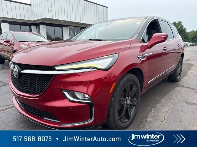 Cherry Red 2023 Buick Enclave SUV / Crossover Four-Wheel Drive 9-Speed Automatic