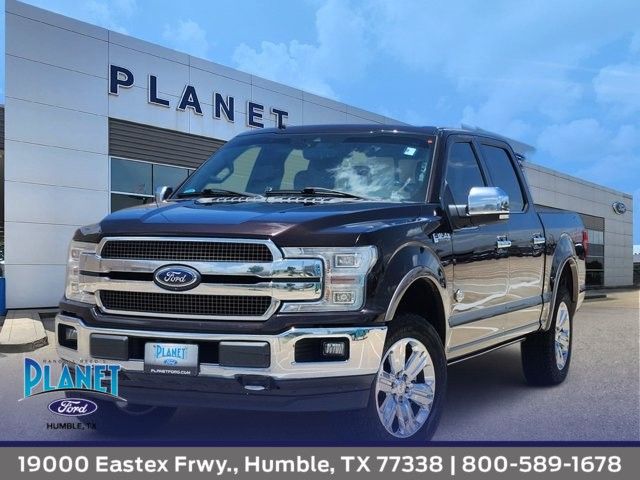 Burnt Orange 2018 Ford F-150 Pickup Truck Four-Wheel Drive Automatic