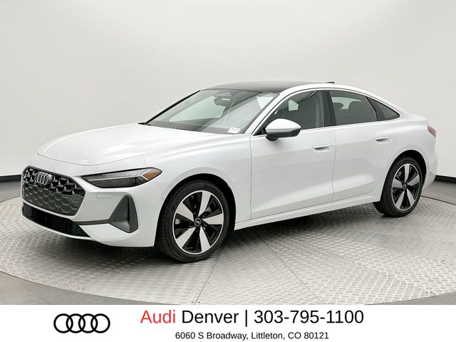 Glacier White Metallic 2025 Audi A5 quattro Premium Plus Sedan Sedan All-Wheel Drive 7-Speed Automatic