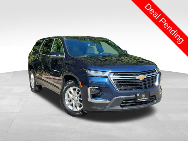 Northsky Blue Metallic 2022 Chevrolet Traverse SUV / Crossover Front-Wheel Drive 9-Speed Automatic