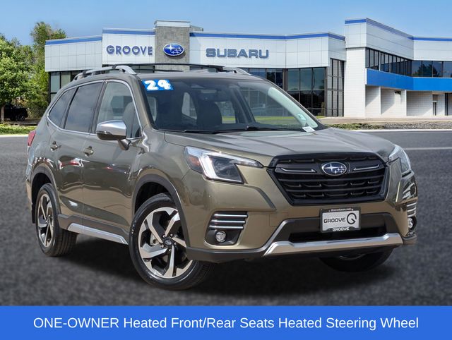 Autumn Green Metallic 2024 Subaru Forester SUV / Crossover All-Wheel Drive Continuously Variable Transmission