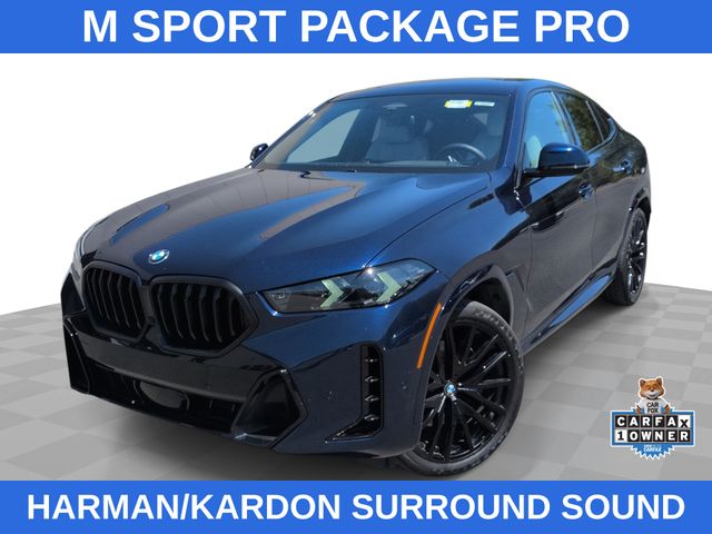 Tanzanite Blue II Metallic 2026 BMW X6 SUV / Crossover All-Wheel Drive 8-Speed Automatic