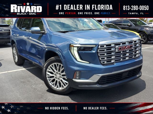 Downpour Metallic 2024 GMC Acadia SUV / Crossover Front-Wheel Drive 8-Speed Automatic