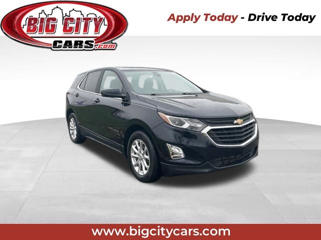 Midnight Blue Metallic 2021 Chevrolet Equinox LT FWD with 1LT SUV / Crossover Front-Wheel Drive 6-Speed Automatic Overdrive