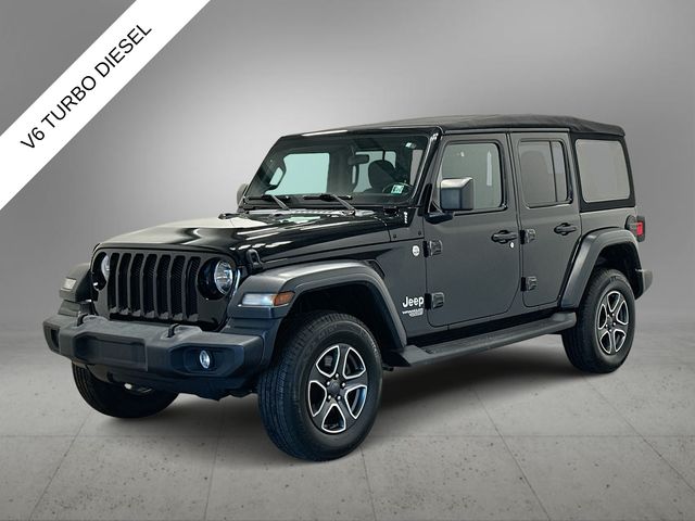 2020 Jeep Wrangler Unlimited Sport S Black at Klick Lewis Buick Chevrolet