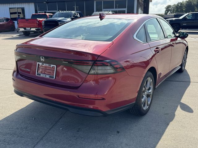 2024 Honda Accord EX Red at Bayway Cadillac of The Woodlands