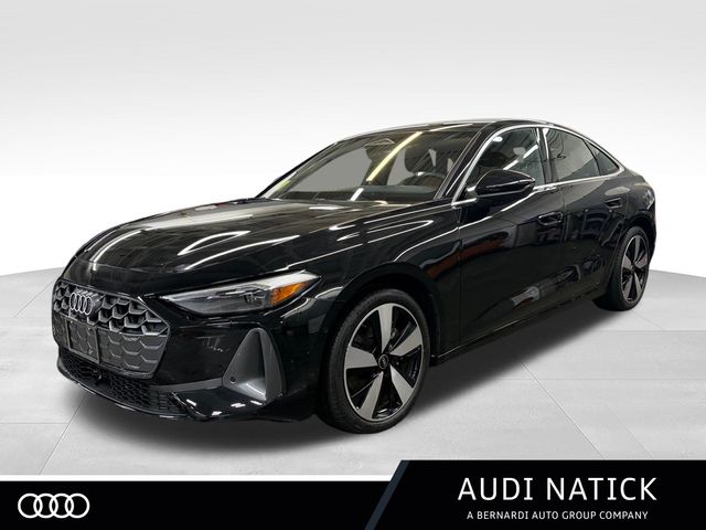 Black Metallic 2025 Audi A5 Sedan All-Wheel Drive 7-Speed Automatic