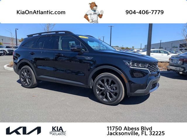 Ebony Black 2023 Kia Sorento X-Line SX Prestige AWD SUV / Crossover All-Wheel Drive 8-Speed Dual Clutch