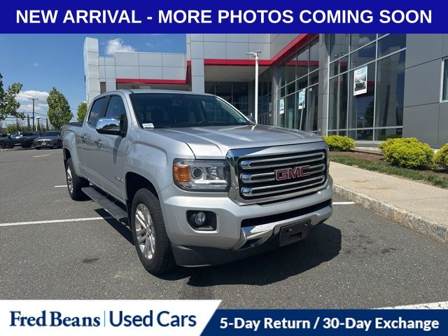 Quicksilver Metallic 2016 GMC Canyon SLT Crew Cab 4WD Pickup Truck Four-Wheel Drive 6-Speed Automatic