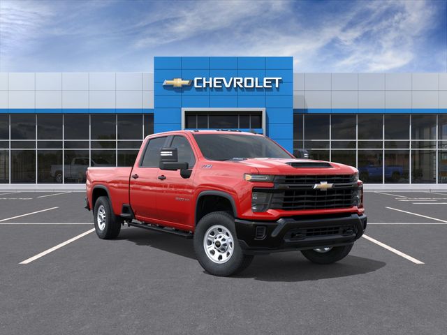 Red 2026 Chevrolet Silverado 3500HD Pickup Truck Four-Wheel Drive Automatic